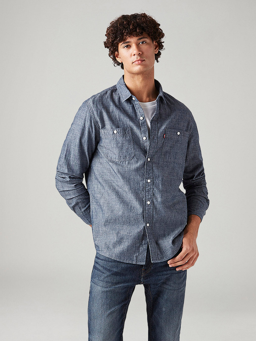 Men's Solid Slim Fit Shirt