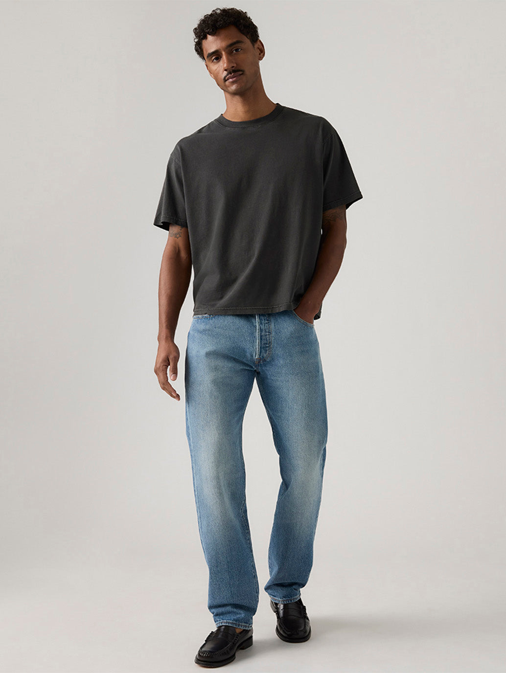 Levi's Men's 501® Relaxed Jeans - Styleshot View