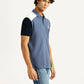 Men's Pure Cotton Slim Fit Polo T-shirt - Side View