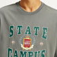 Men's Graphic Loose Fit T-Shirt - Detail View