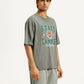 Men's Graphic Loose Fit T-Shirt - Side View