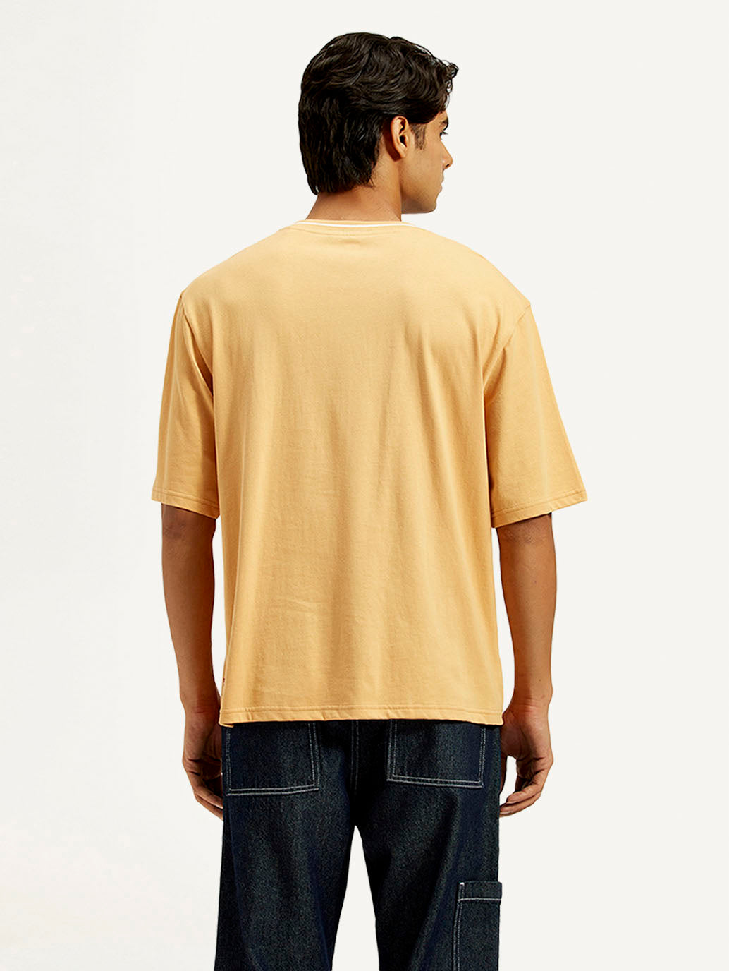 Men's Graphic Regular Fit T-Shirt - Back View