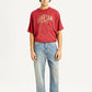 Men's 565 Light Blue Loose Fit Mid Rise Jeans - Front View