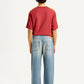 Men's 565 Light Blue Loose Fit Mid Rise Jeans - Back View