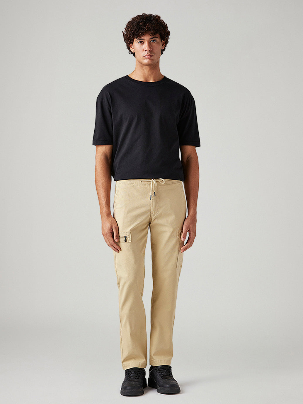 Men's 511 Khaki Slim Fit Mid Rise Commuter Cargos - Front View