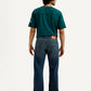 Men's 567 Dark Indigo Loose Fit Mid Rise Jeans - Back View