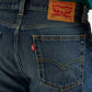 Men's 567 Dark Indigo Loose Fit Mid Rise Jeans - Detail View
