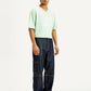 Men's 568 Dark Indigo Loose Fit Mid Rise Jeans - Side View