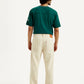 Men's 568 Beige Loose Fit Mid Rise Jeans - Back View