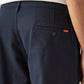 Men's Navy Loose Fit Mid Rise Chinos - Detail View