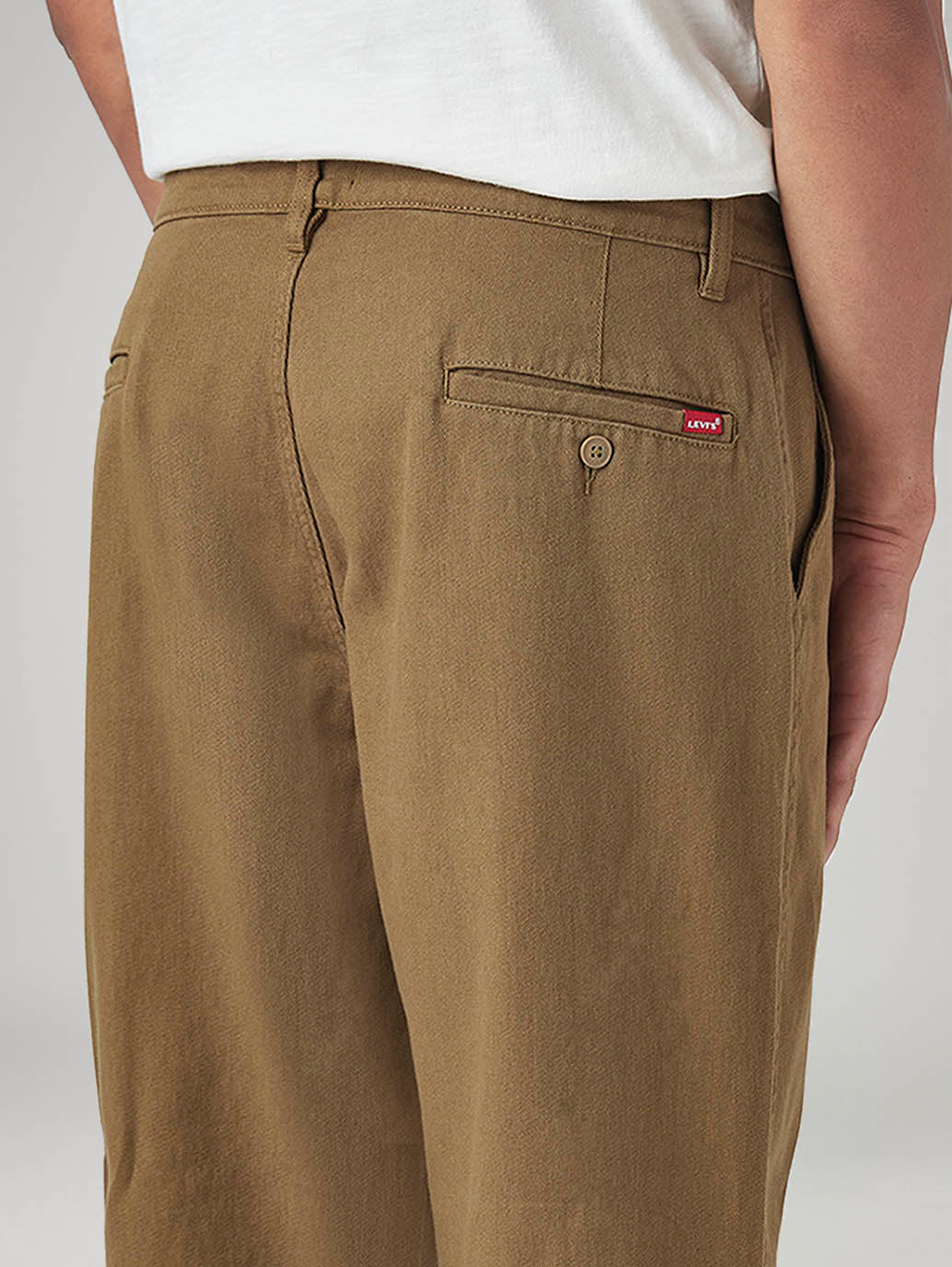 Men's Loose Fit Mid Rise Chinos - 20 View
