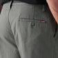 Men's Grey Loose Fit Mid Rise Chinos - Detail View