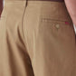 Men's Khaki Loose Fit Mid Rise Chinos - Detail View