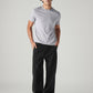 Men's Black Loose Fit Mid Rise Chinos - Styleshot View