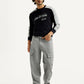 Men's 578 Grey Loose Fit Mid Rise Jeans - Front View