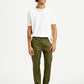 Men's 512 Olive Slim Tapered Fit Mid Rise Chinos - Styleshot View