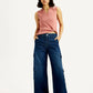 Women's 94 Dark Indigo Baggy Fit Mid Rise Jeans - Styleshot View