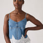 Levi's® Premium 90s Women's Denim Cami Top - Styleshot View