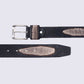 Men's Blue Textured Belt - 04 View