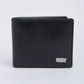 Men's Black Solid Bi-Fold Wallet - 01 View