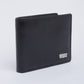 Men's Black Solid Bi-Fold Wallet - 03 View