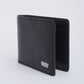 Men's Black Solid Bi-Fold Wallet - 04 View
