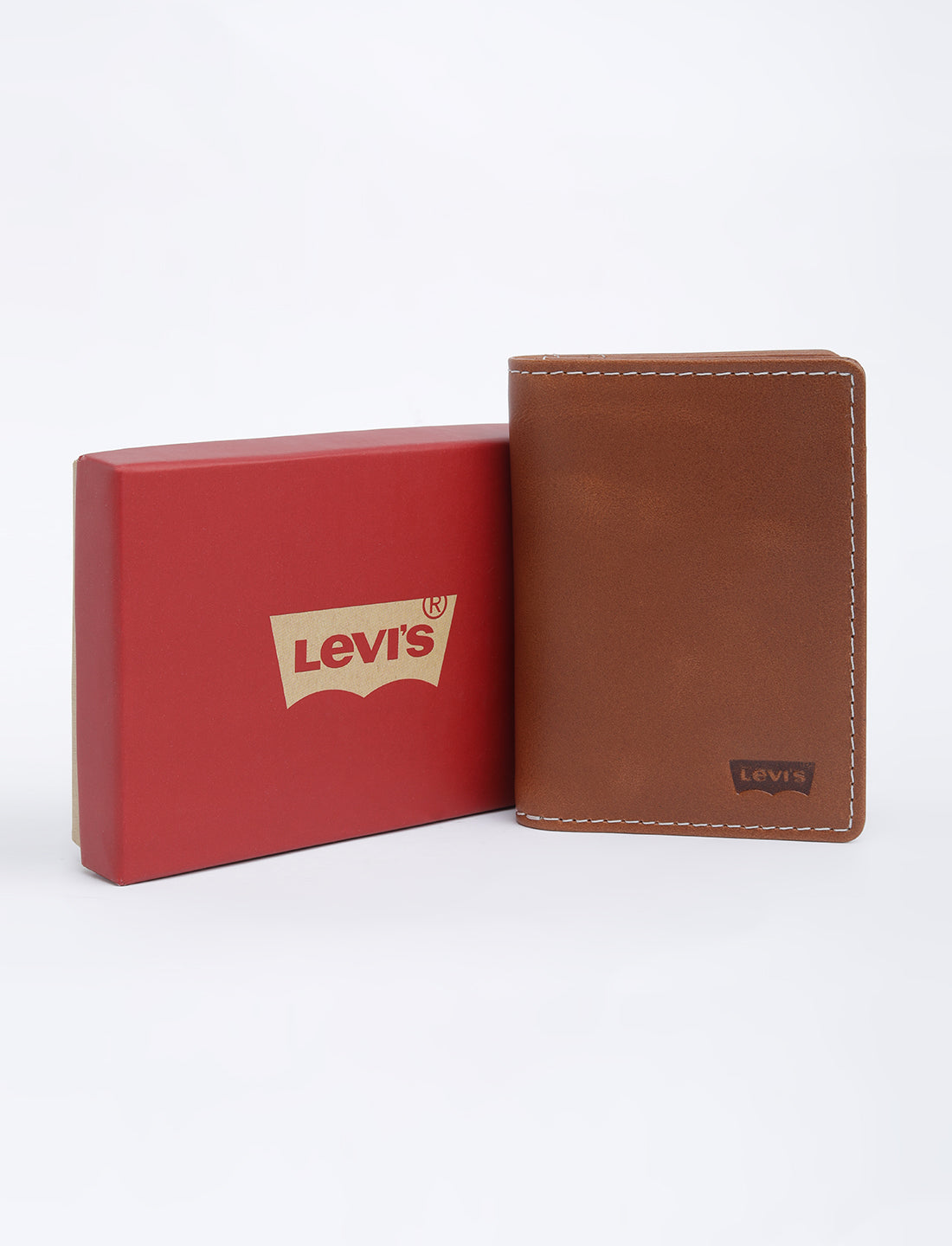 Men's Tan Solid Card Holder - 07 View