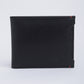 Men's Black Solid Bi-Fold Wallet - 01 View