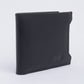 Men's Black Solid Bi-Fold Wallet - 03 View