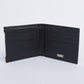 Men's Black Solid Bi-Fold Wallet - 06 View