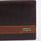 Men's Brown Colorblock Bi-Fold Wallet - 07 View