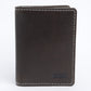 Men's Brown Solid Card Holder - 01 View