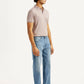 Men's 505 Med Indigo Straight Fit Mid Rise Jeans - Side View