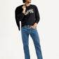 Men's 505 Mid Indigo Straight Fit Mid Rise Jeans - Styleshot View