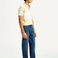 Men's 505 Med Indigo Straight Fit Mid Rise Jeans - Side View