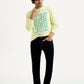 Men's 505 Dark Indigo Straight Fit Mid Rise Jeans - Styleshot View