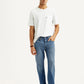 Men's 505 Med Indigo Straight Fit Mid Rise Jeans - Styleshot View
