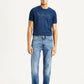 Men's 505 Indigo Straight Fit Mid Rise Jeans - Front View