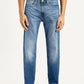 Men's 505 Indigo Straight Fit Mid Rise Jeans - Front View