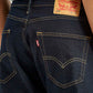 Men's 505 Indigo Straight Fit Mid Rise Jeans - Detail View