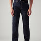 Men's 505 Dark Indigo Straight Fit Mid Rise Jeans - Front View