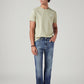 Men's 505 Blue Straight Fit Mid Rise Jeans - Styleshot View