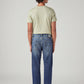 Men's 505 Blue Straight Fit Mid Rise Jeans - Back View