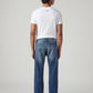 Men's 505 Med Indigo Straight Fit Mid Rise Jeans - Back View