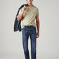 Men's 505 Med Indigo Straight Fit Mid Rise Tinted Jeans - Styleshot View