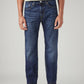 Men's 505 Med Indigo Straight Fit Mid Rise Tinted Jeans - Front View