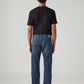 Men's 505 Blue Straight Fit Mid Rise Jeans - Back View