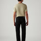Men's 505 Black Straight Fit Mid Rise Jeans - Back View