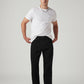 Men's 505 Black Straight Fit Mid Rise Jeans - Styleshot View