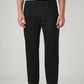 Men's 505 Black Straight Fit Mid Rise Jeans - Front View
